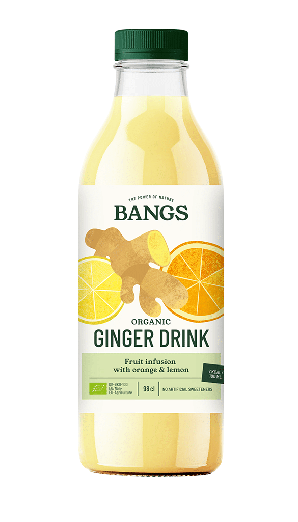 Ginger and lemon drink