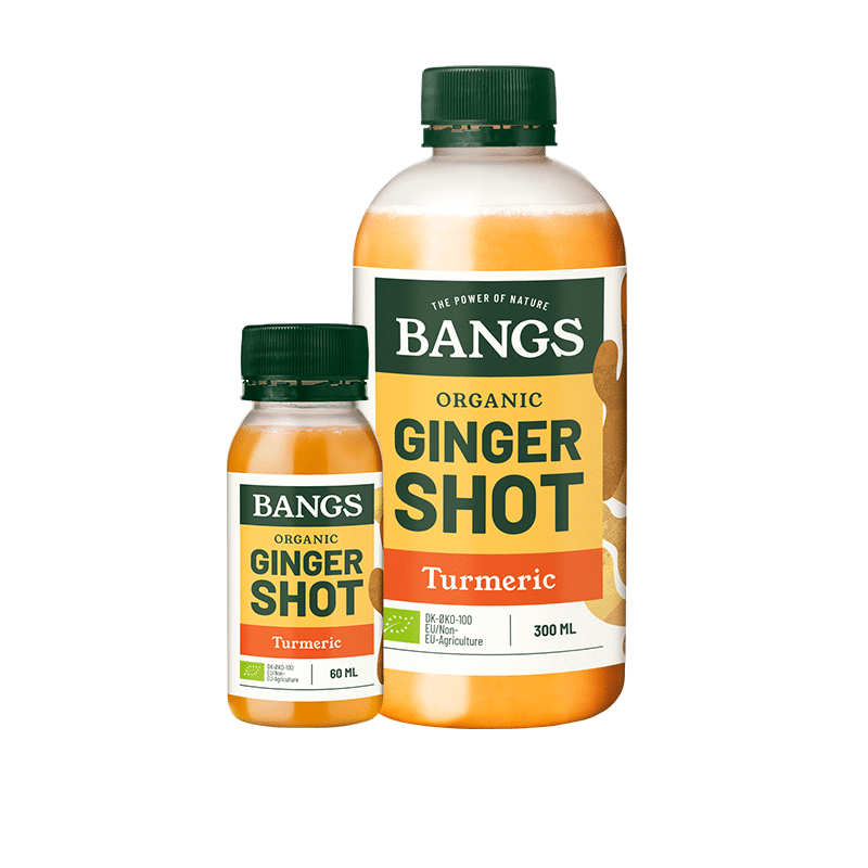 Turmeric ginger shots